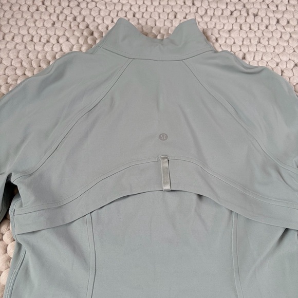 lululemon Nulu Cropped Define Jacket Silver Blue 10 - Picture 4 of 12